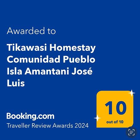Tikawasi Homestay Comunidad Pueblo Isla Amantani Jose Luis Ocosuyo Εξωτερικό φωτογραφία