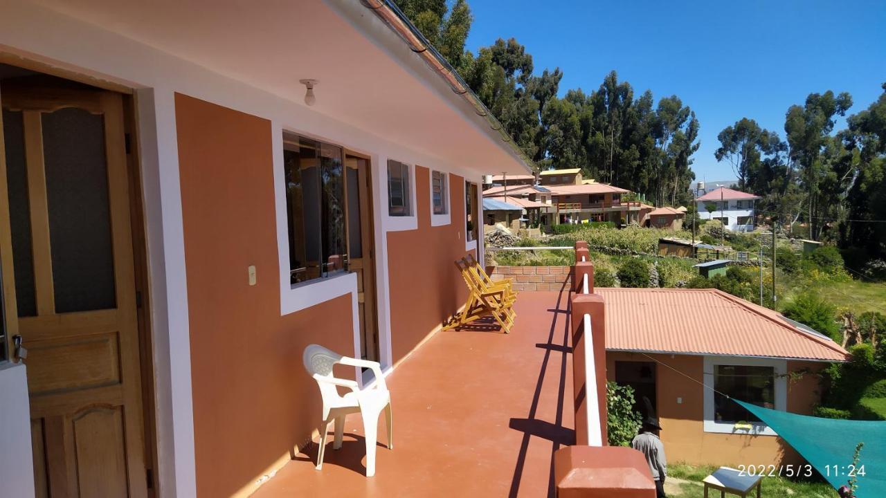 Tikawasi Homestay Comunidad Pueblo Isla Amantani Jose Luis Ocosuyo Εξωτερικό φωτογραφία