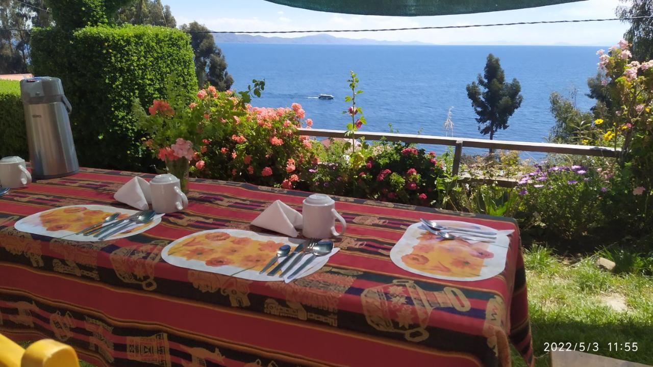 Tikawasi Homestay Comunidad Pueblo Isla Amantani Jose Luis Ocosuyo Εξωτερικό φωτογραφία